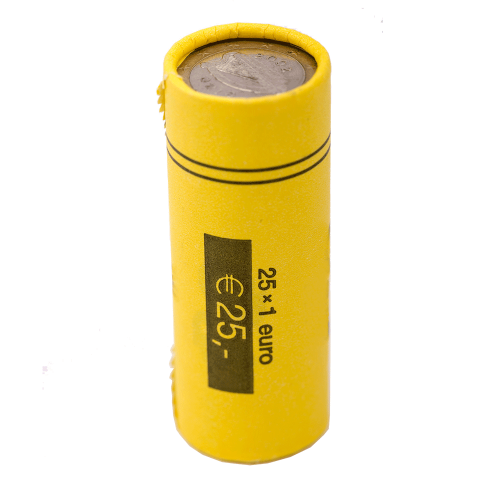 Münzautomatenrolle, Euro 1.-